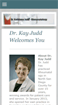 Mobile Screenshot of drkathleenjudd.com